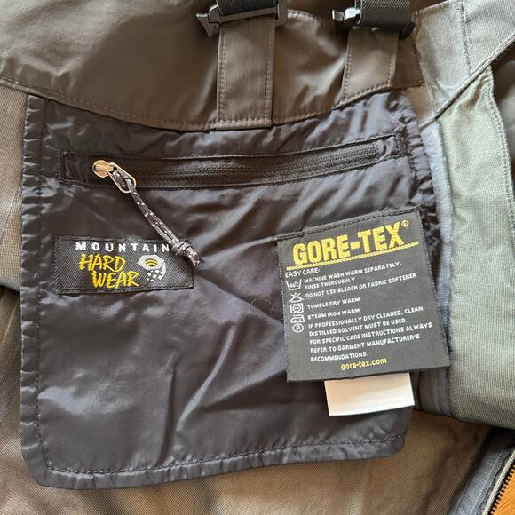 Mountain Hardwear Waterproof Pro Pant Size 4 Black - Picture 3 of 16